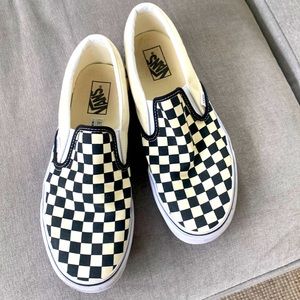 Checkered mens Vans